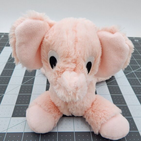 Manhattan Toy Pink Floppsies Elephant Bean Plush 8 Inch Stuffed Animal Toy - Picture 10 of 10
